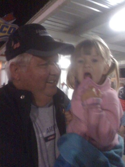 Johnnie Ferrell and grand-daughter Hailey